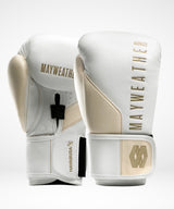 Hayabusa x Mayweather Bokshandschoenen Champ - Wit/Goud