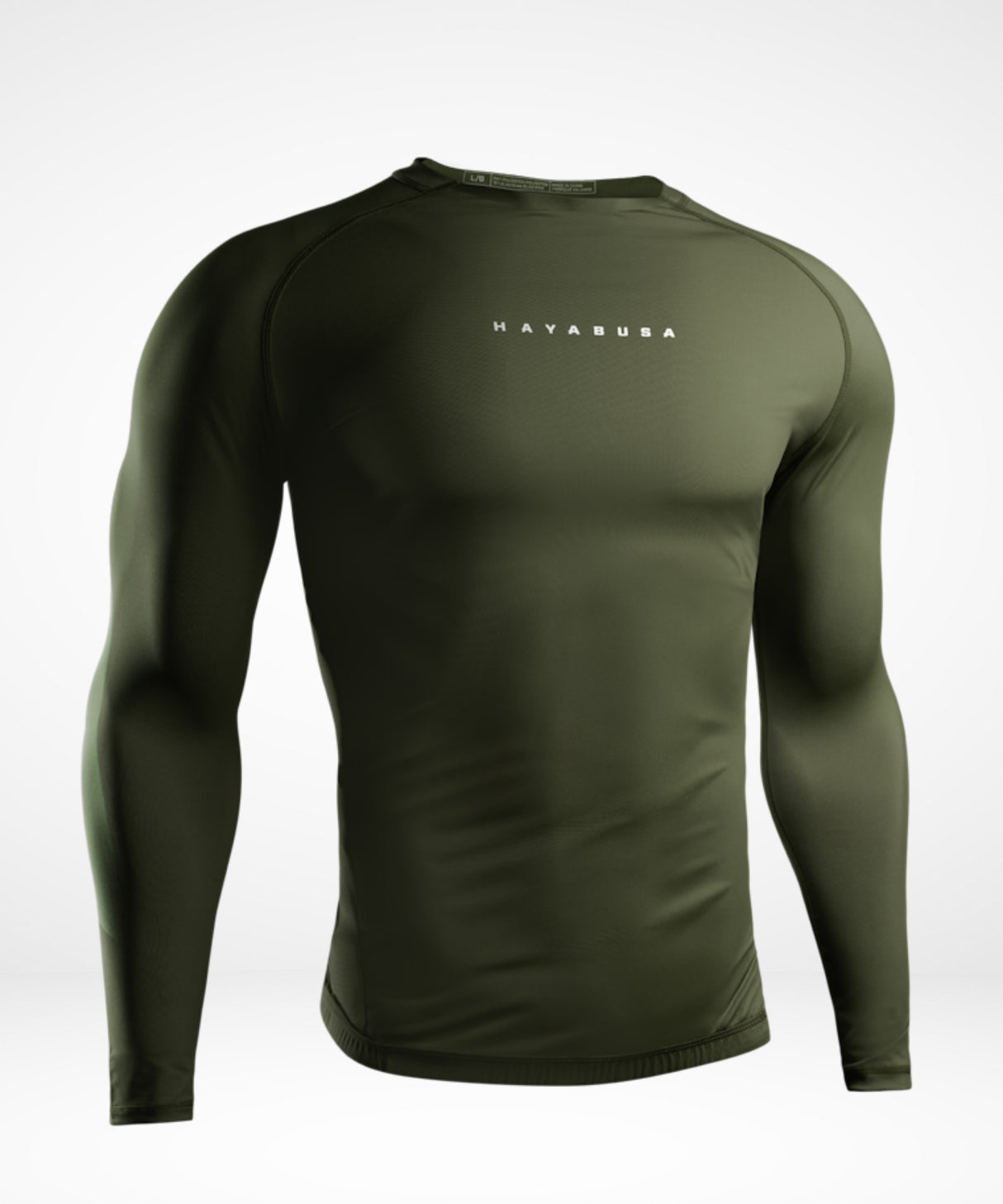 Hayabusa Rashguard Core Lange Mouwen - Donkergroen