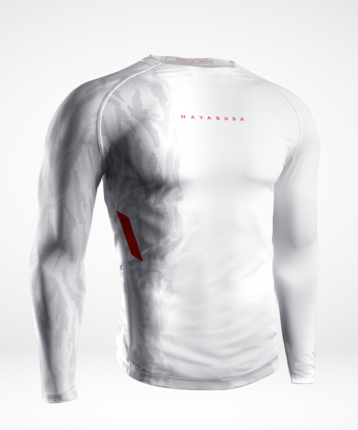 Hayabusa Rashguard Apex Lange Mouwen - Off-White