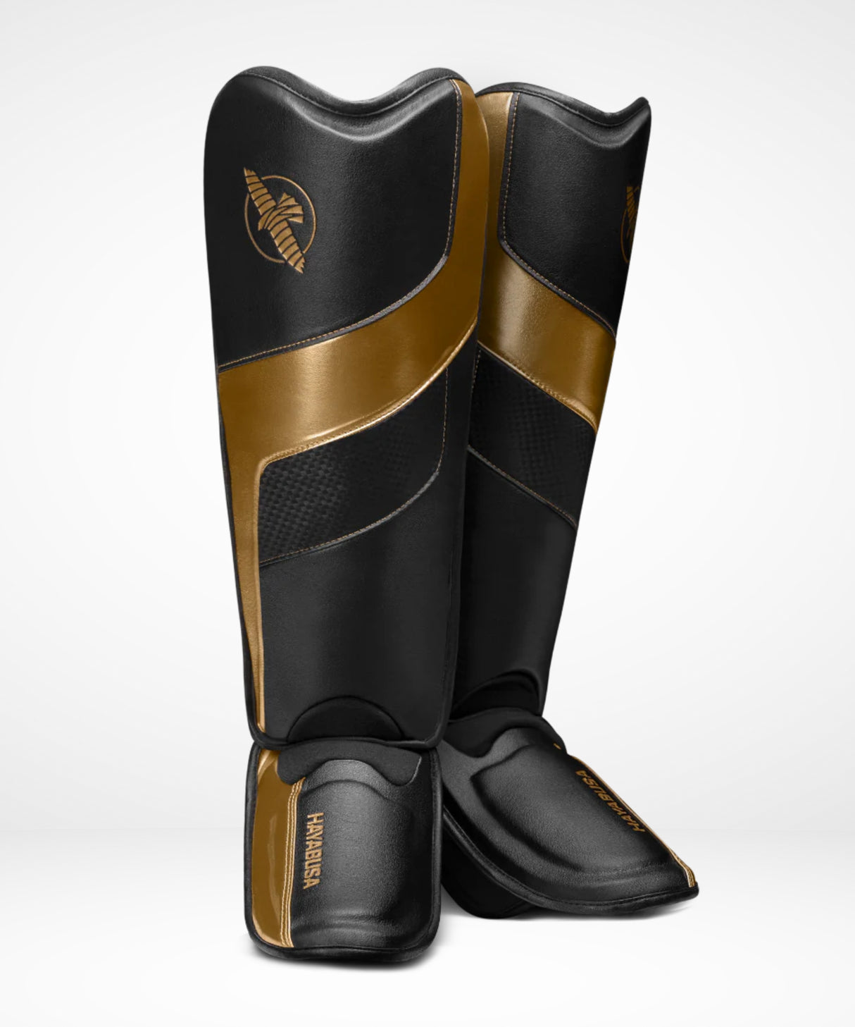 Hayabusa Scheenbeschermers T3 Full - Zwart/Goud