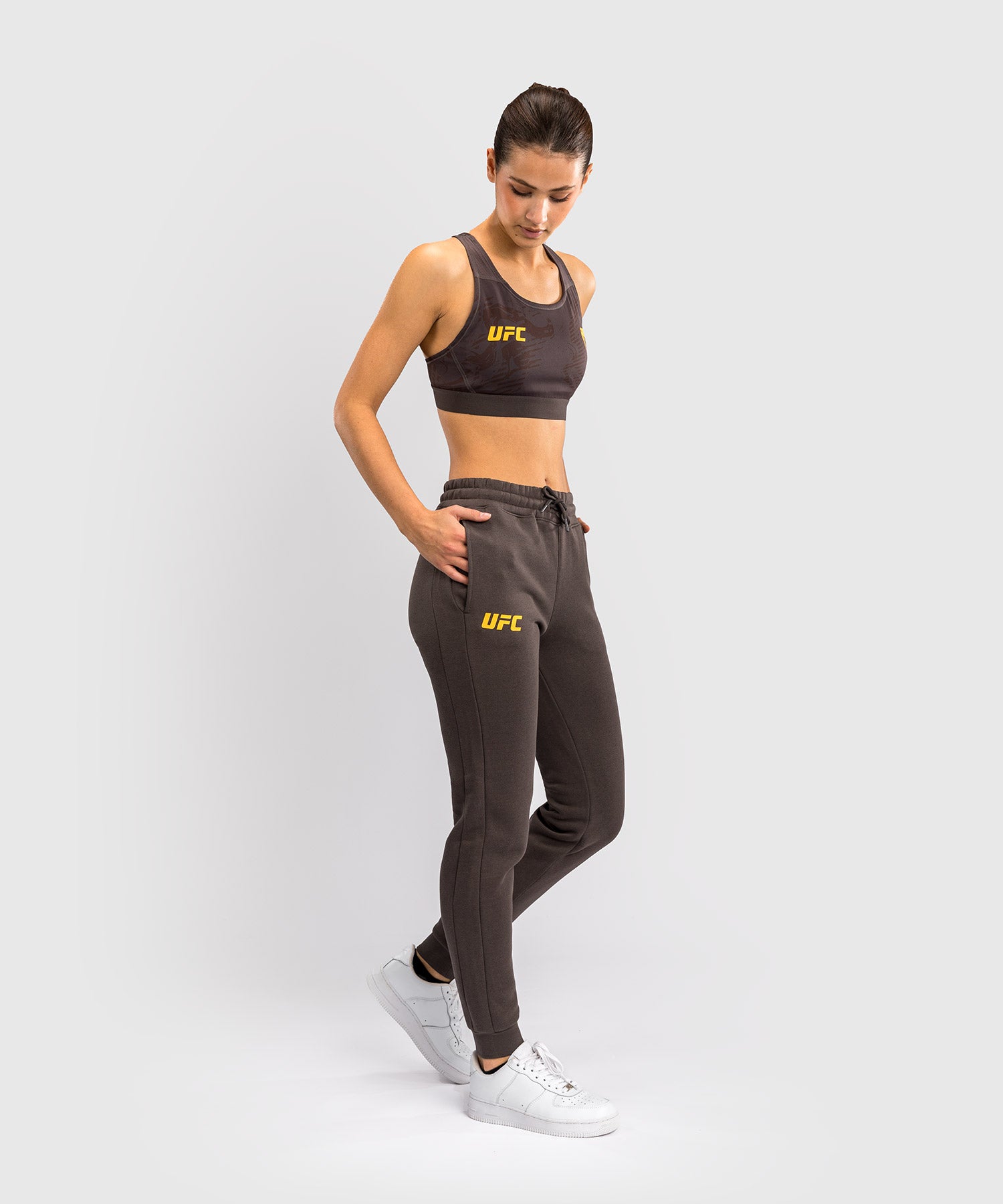UFC Venum Dames Trainingsbroek Fusion Fight Week - Bruin