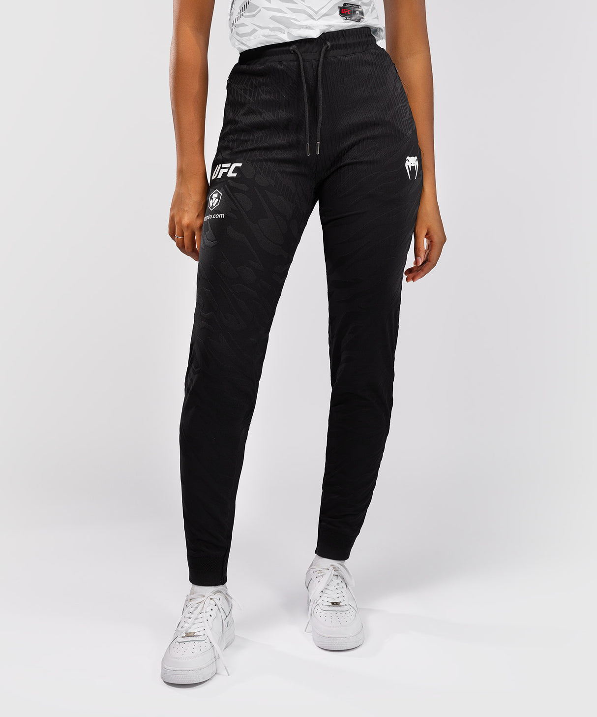 UFC Venum Dames Trainingsbroek Fusion Fight Night - Zwart