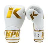 King Pro Boxing Boxhandschuhe BGK - Weiß/Gold