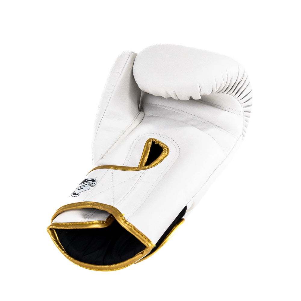 King Pro Boxing Bokshandschoenen BGK - Wit/Goud