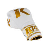 King Pro Boxing Boxhandschuhe BGK - Weiß/Gold