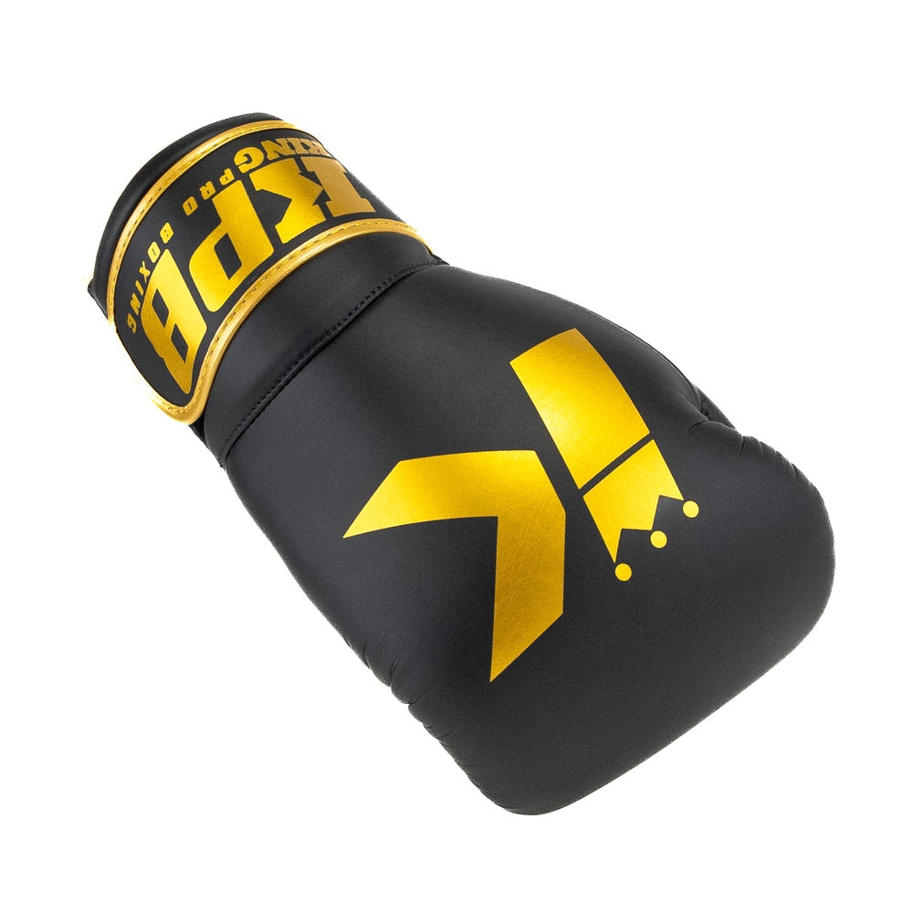 King Pro Boxing Bokshandschoenen BGK - Zwart/Goud