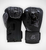 King Pro Boxing Bokshandschoenen Kids Hexagon - Zwart/Zwart
