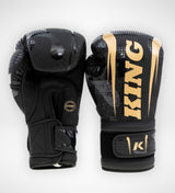 King Pro Boxing Shogun Boxhandschuhe - Schwarz/Gold 