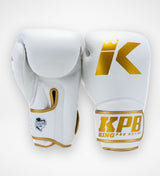 King Pro Boxing Boxhandschuhe BGK - Weiß/Gold