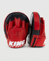 King Pro Boxing Boks Pads FM - Zwart/Rood