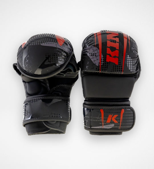 King Pro Boxing MMA Handschoenen Sparring Shogun - Zwart/Rood