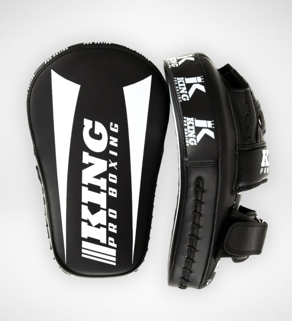 King Pro Boxing Boks Pads Revo Hybrid - Zwart/Wit