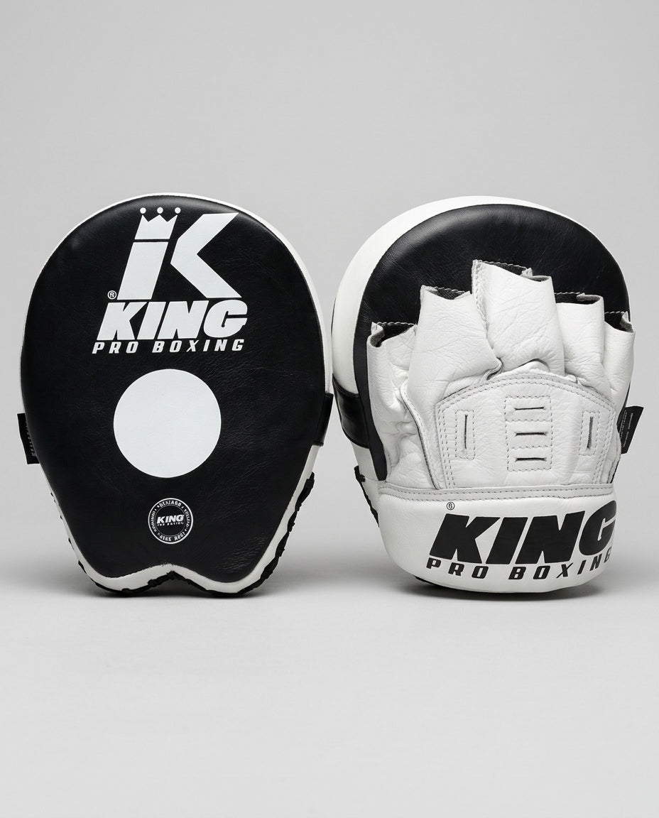 King Pro Boxing Boks Pads FM - Zwart/Wit