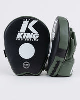 King Pro Boxing Boks Pads FM - Zwart/Olijfgroen