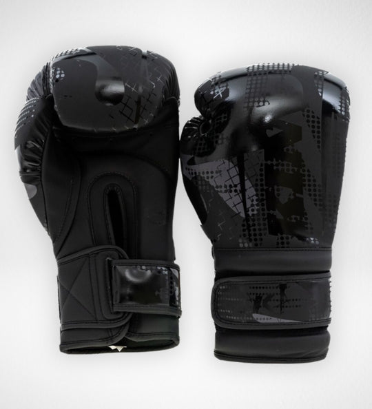King Pro Boxing Bokshandschoenen Shogun - Zwart/Zwart