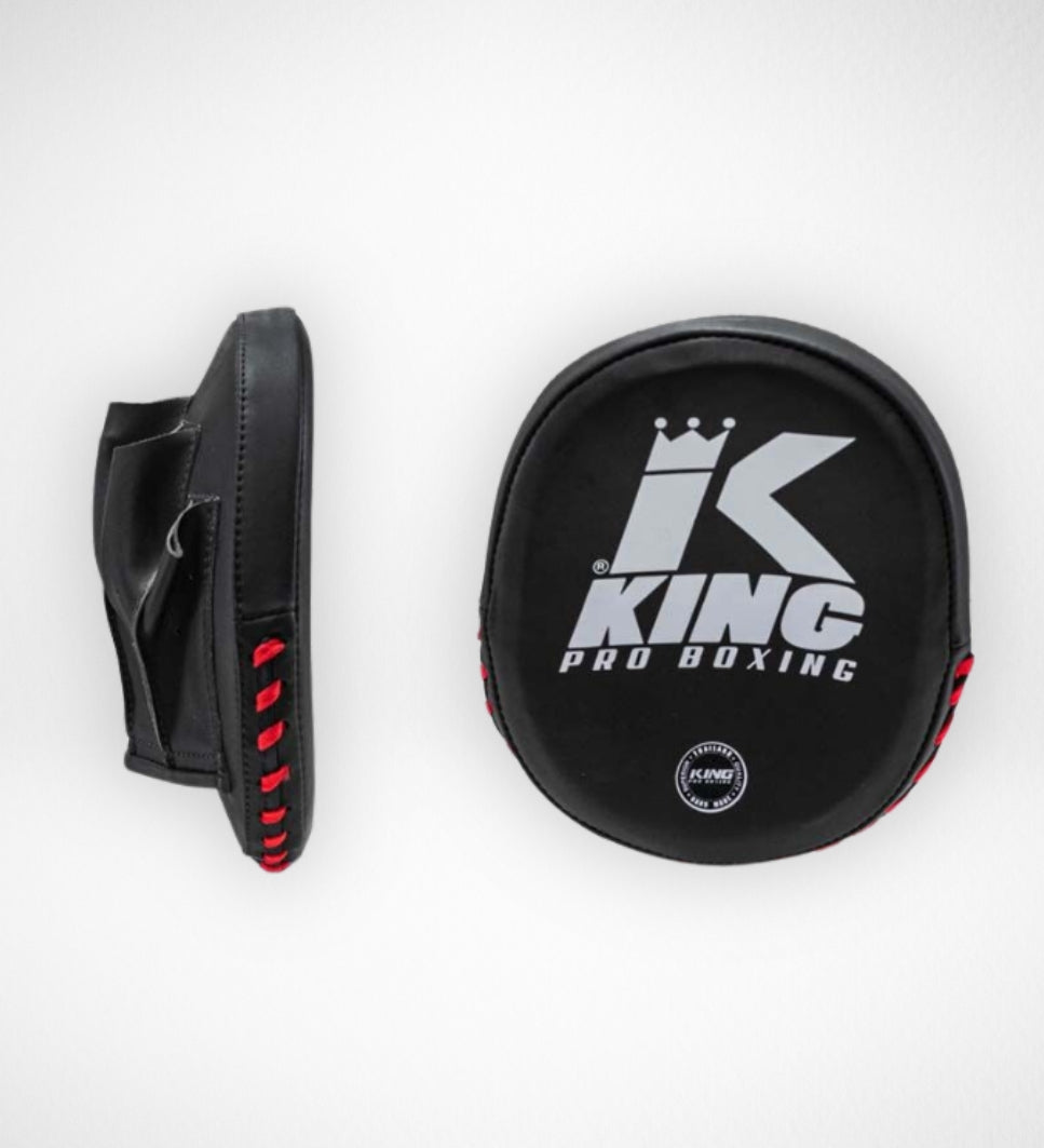 King Pro Boxing Boks Pads Speed KPB - Zwart/Rood