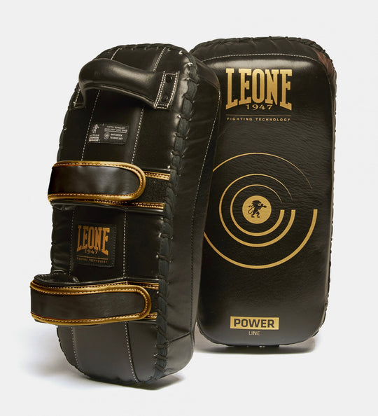 Leone Thai Pads Power Line - Zwart/Goud