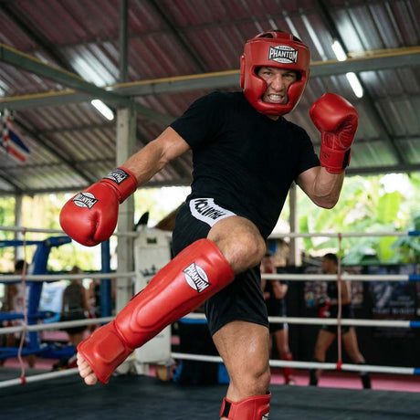 Caneleiras Phantom Athletics Mexico – Vermelho
