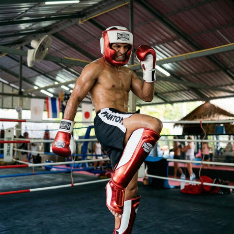 Caneleiras Phantom Athletics Mexico – Vermelho/Branco