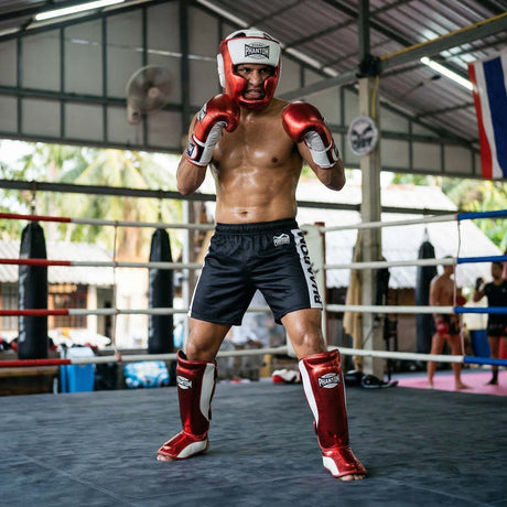 Caneleiras Phantom Athletics Mexico – Vermelho/Branco