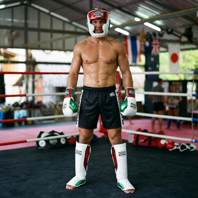 Phantom Athletics Scheenbeschermers Mexico - Wit/Groen/Rood