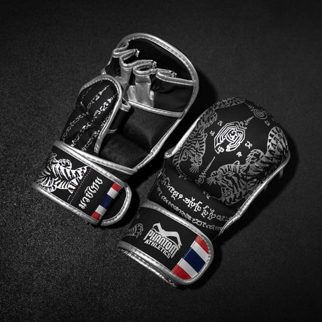 Phantom Athletics MMA Handschoenen Sparring Muay Thai - Zwart/Zilver