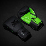 Guantoni da boxe Phantom Athletics Galaxy – Nero/Verde Neon