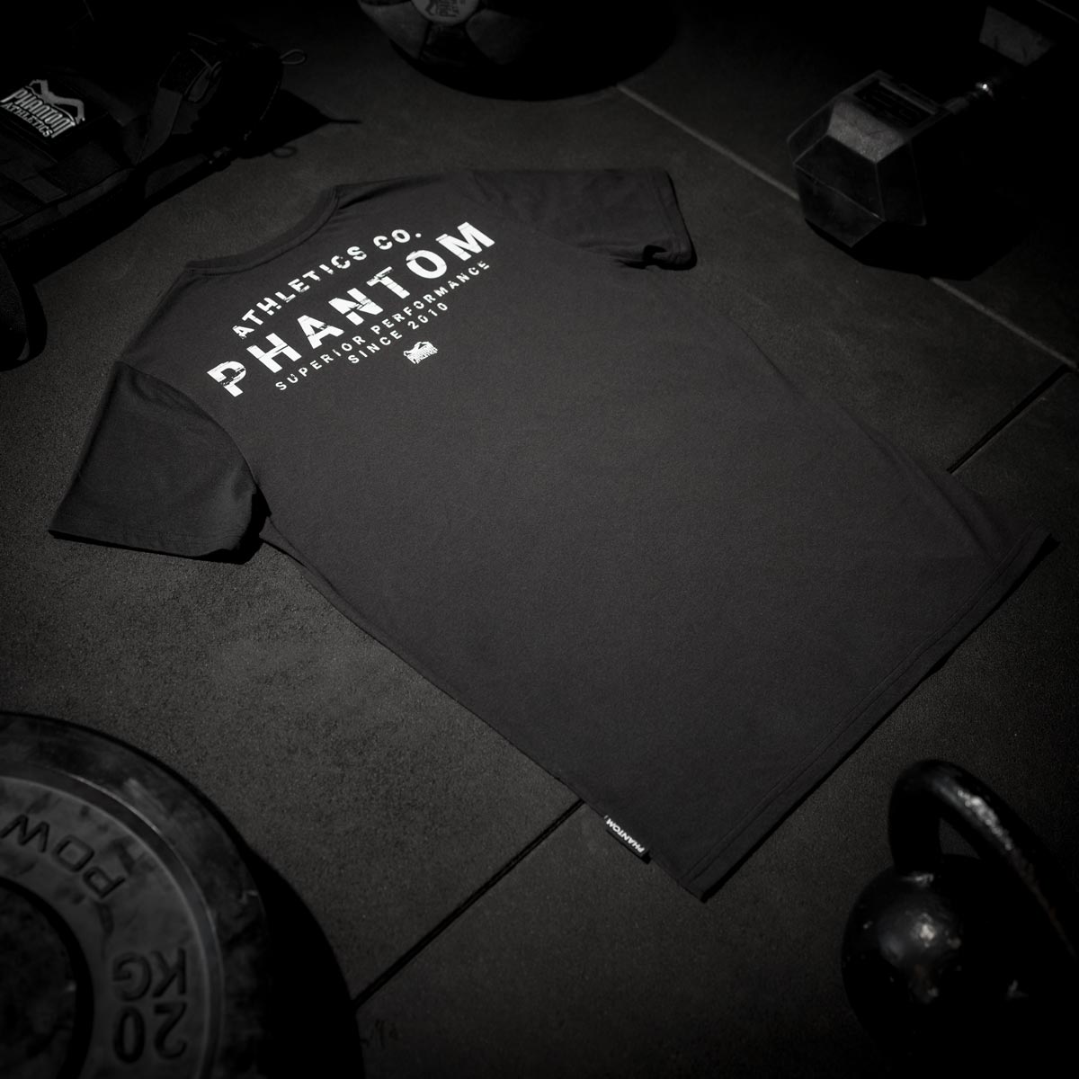 Phantom Athletics T-Shirt Superior – Svart