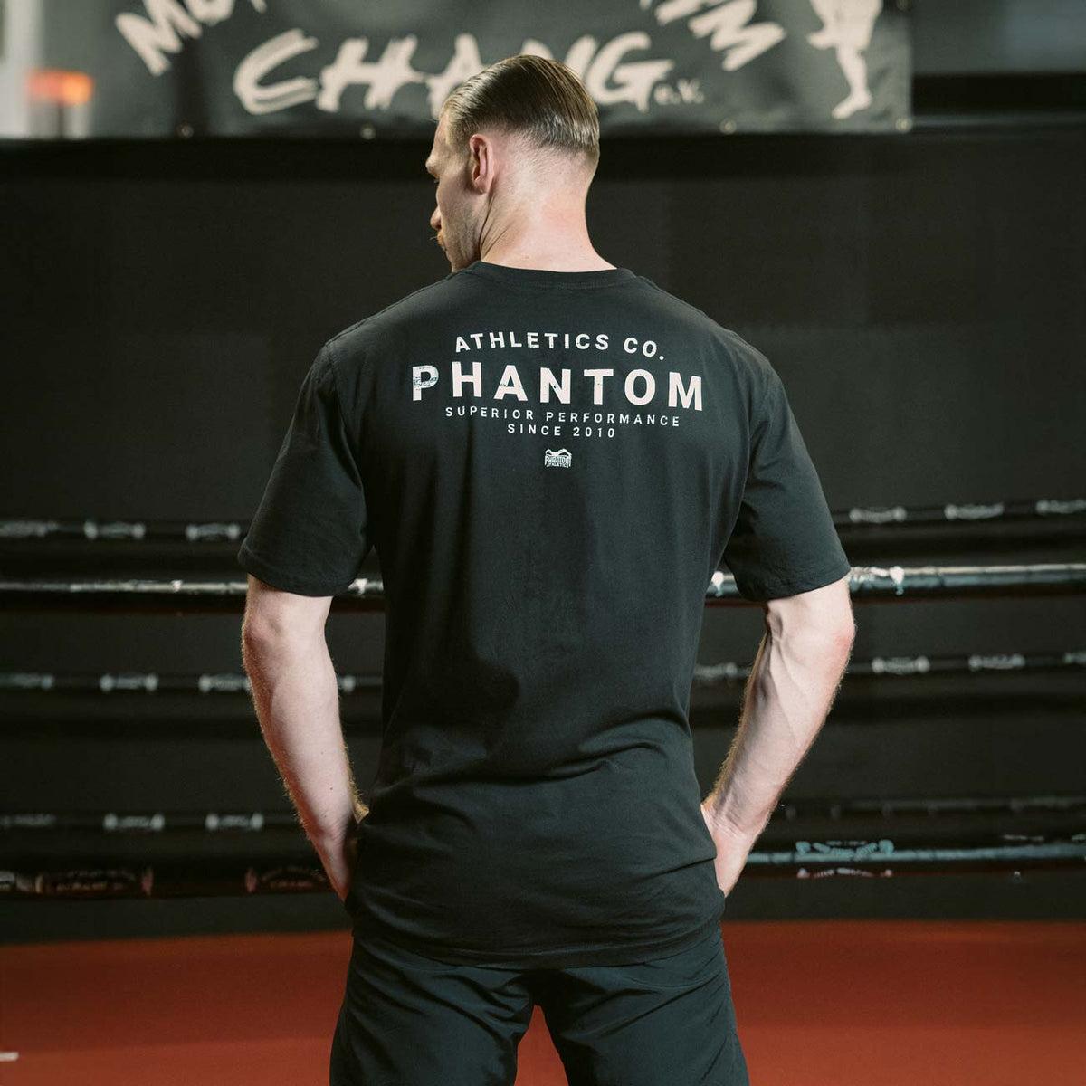 Phantom Athletics T-Shirt Superior – Svart