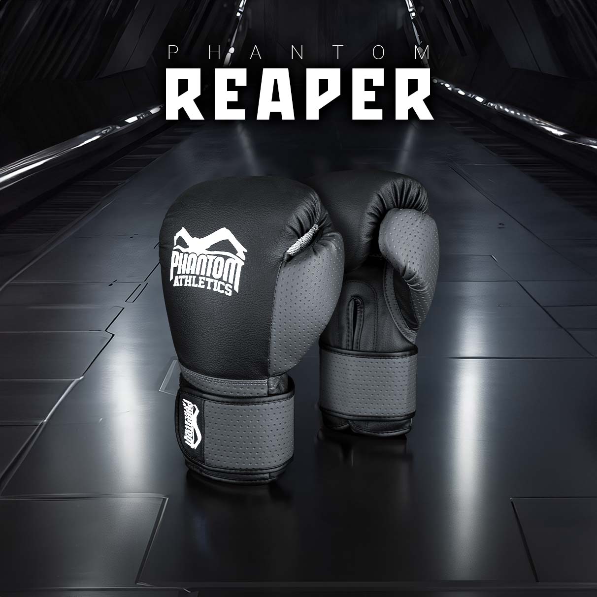 Phantom Athletics Bokshandschoenen Reaper - Zwart/Grijs