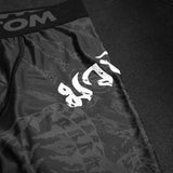 Phantom Athletics Compressie Shorts Muay Thai - Zwart/Grijs