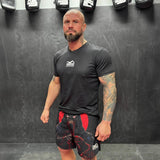 Phantom Athletics MMA Shorts Fusion-R - Zwart/Rood