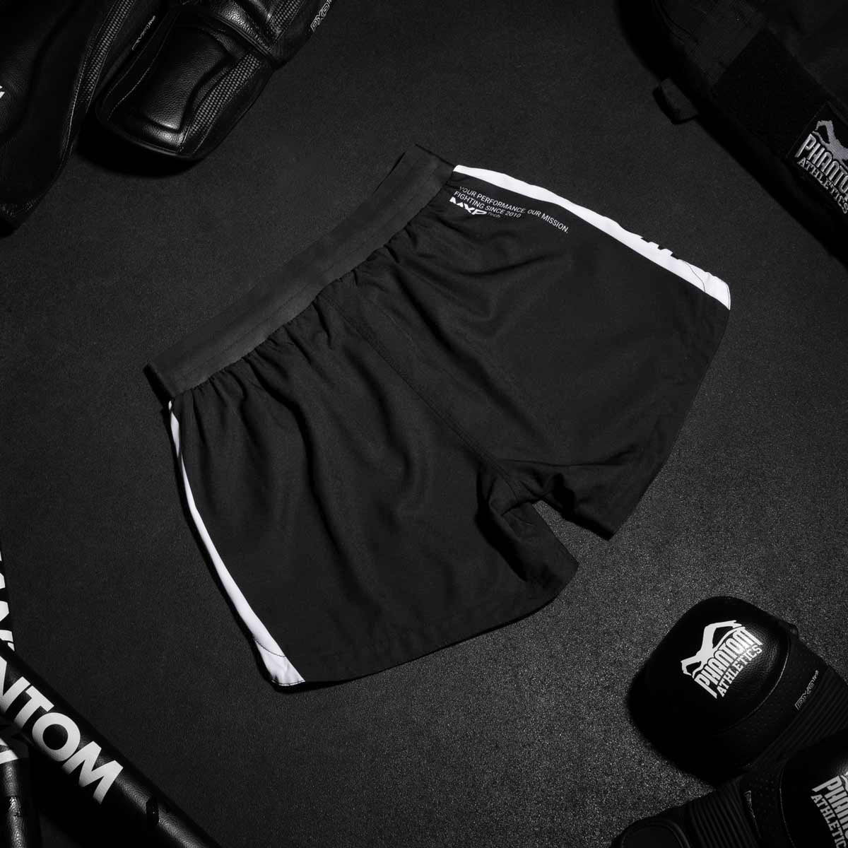 Phantom Athletics MMA Shorts Fusion Apex Kinderen - Zwart