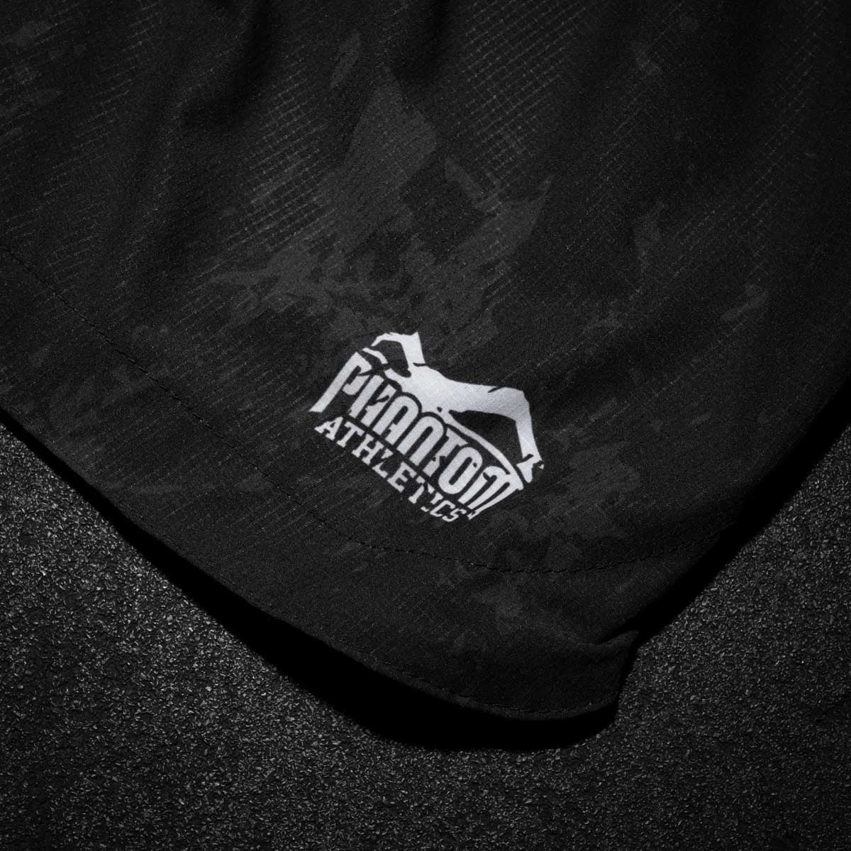 Phantom Athletics MMA Shorts Fusion-R - Zwart/Wit