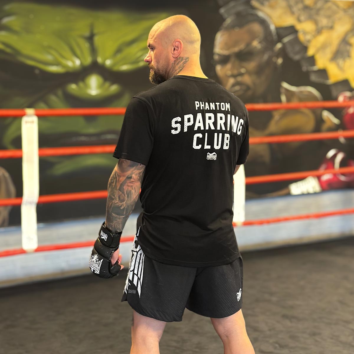 Phantom Athletics MMA Shorts Fusion Germany - Zwart