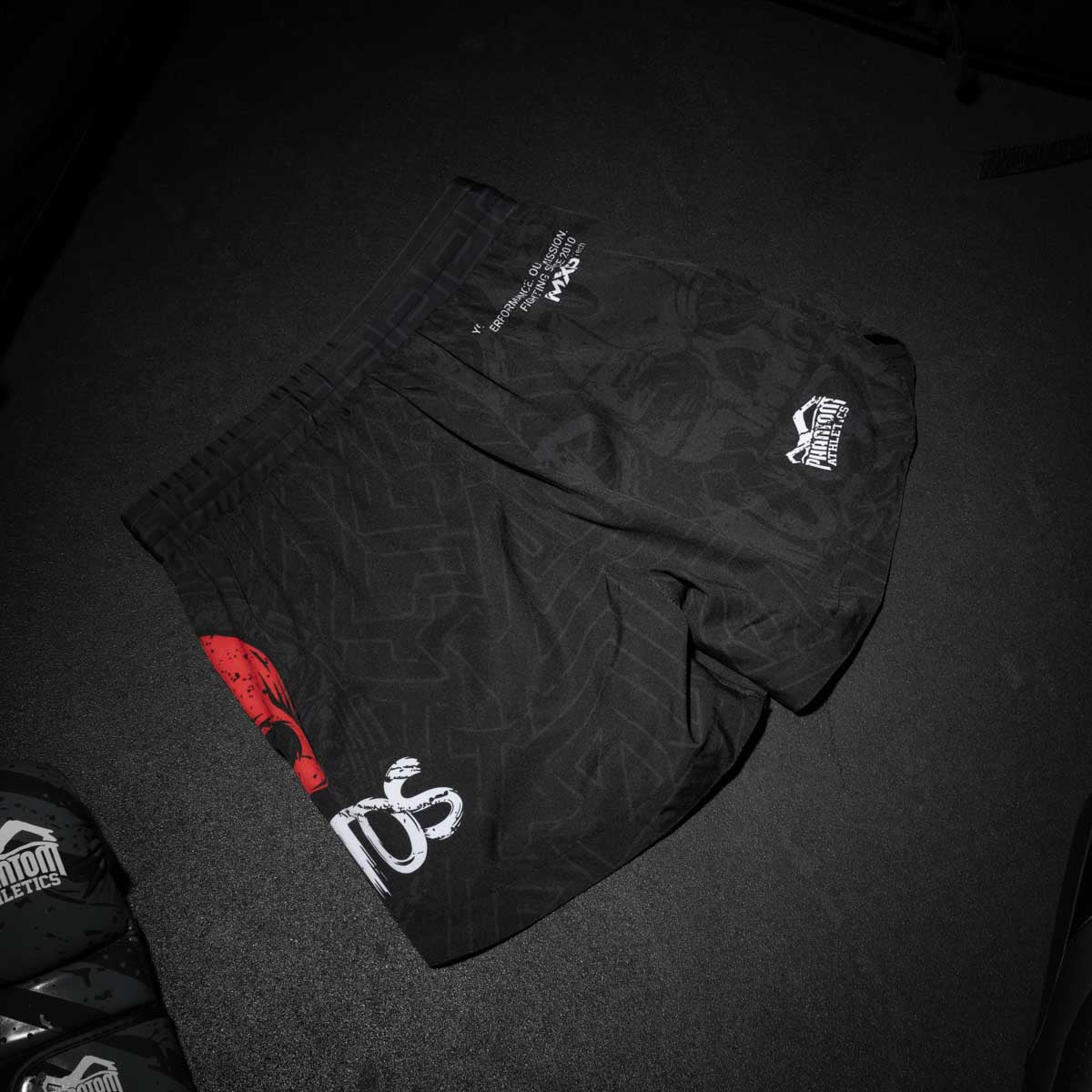 Phantom Athletics MMA Shorts Fusion Mexico - Zwart/Grijs
