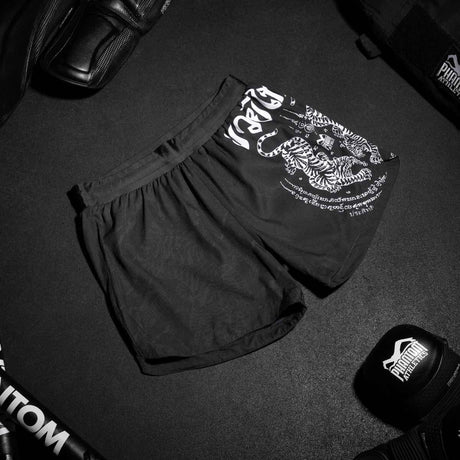 Calções de Muay Thai Phantom Athletics Fusion – Preto