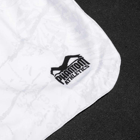 Shorts de Muay Thai Phantom Athletics Fusion – Noir/Blanc