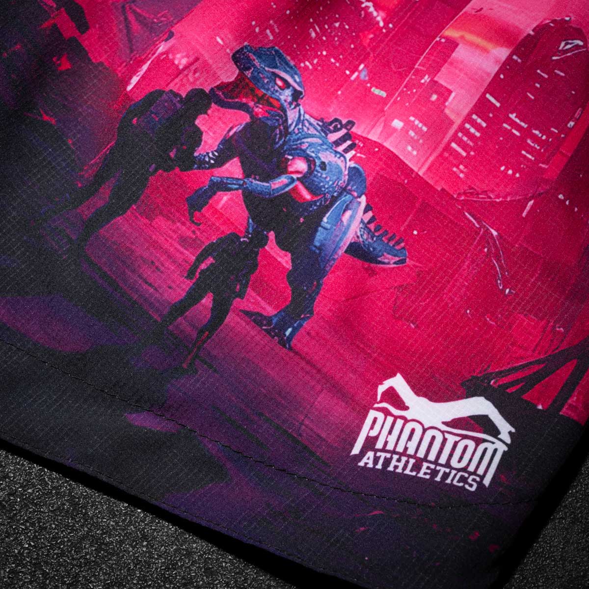 Phantom Athletics MMA Shorts FUSION-R - Paars/Blauw