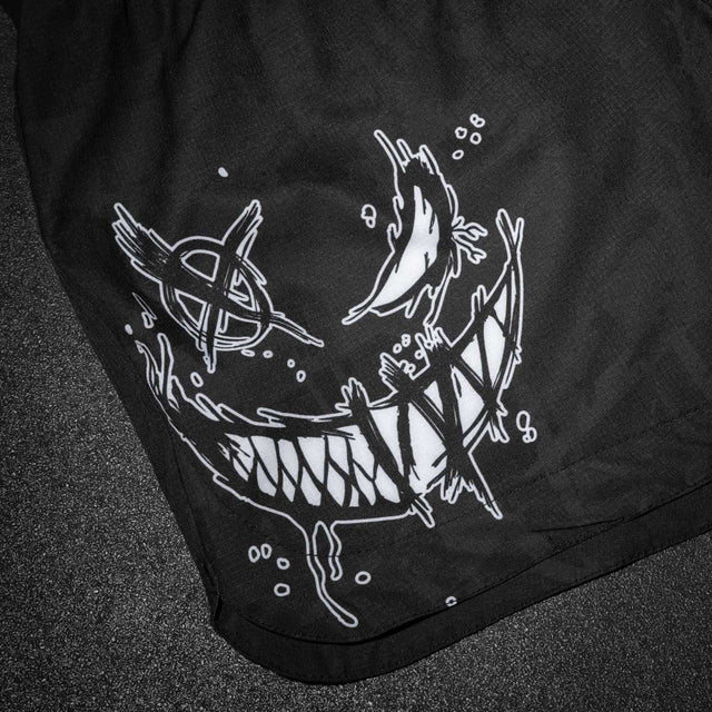 Phantom Athletics MMA Shorts Fusion Two Serious - Zwart