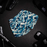 Phantom Athletics MMA Shorts Fusion Tsunami - Blauw
