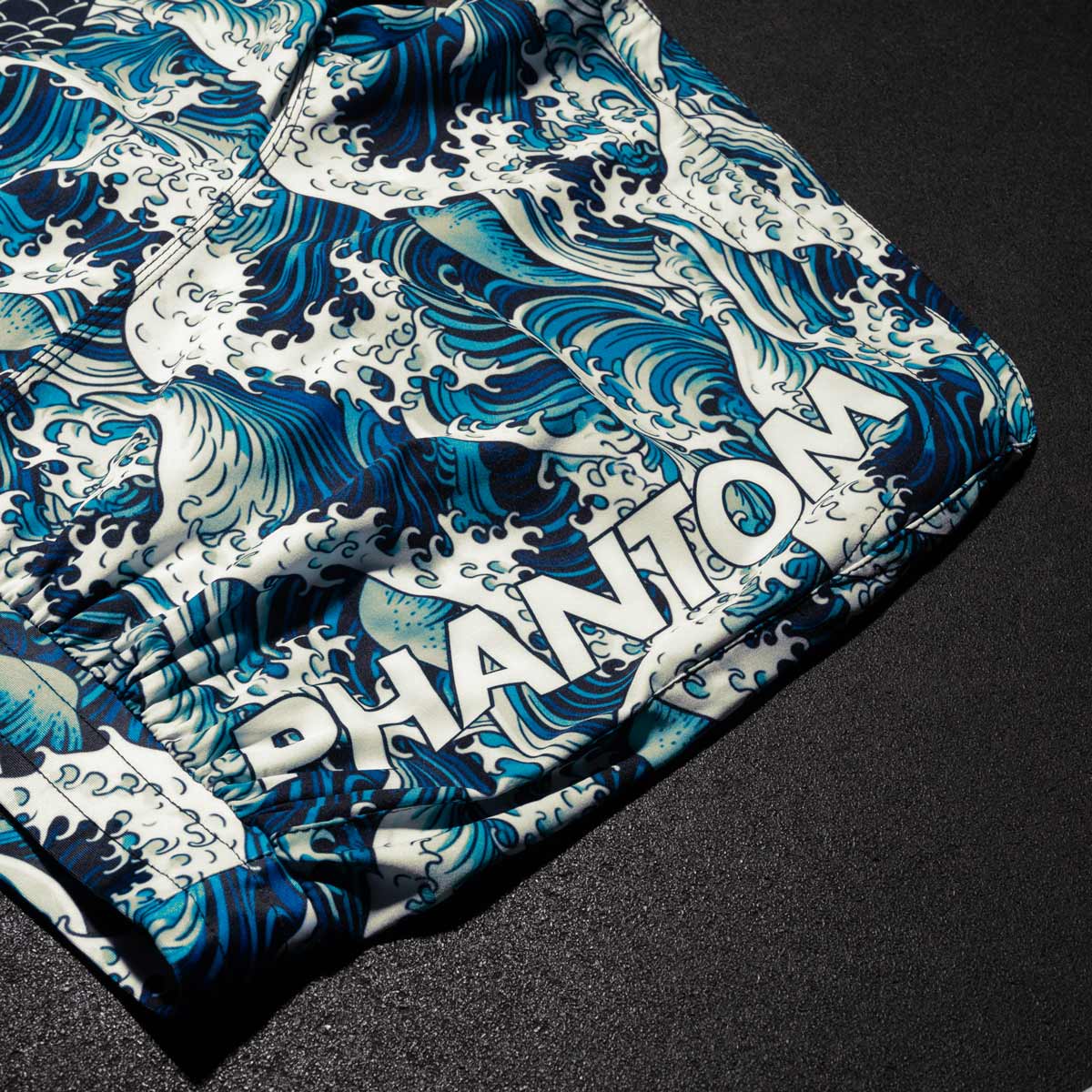Phantom Athletics MMA Shorts Fusion Tsunami - Blauw