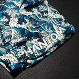 Phantom Athletics MMA Shorts Fusion Tsunami - Blauw