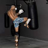 Phantom Athletics MMA Shorts Fusion Tsunami - Blauw