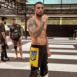 Phantom Athletics MMA Shorts Fusion-R Team Ukraine - Blauw/Geel