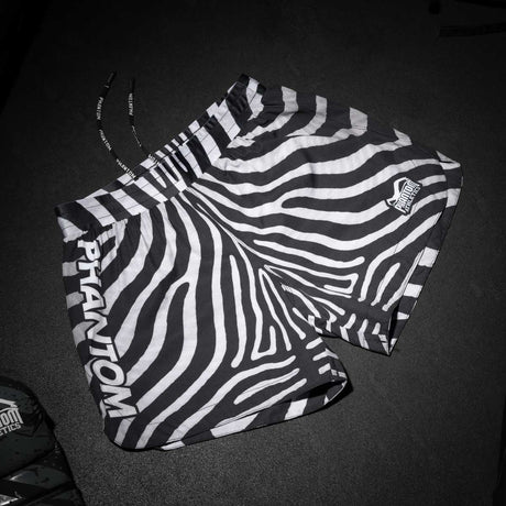 Shorts de MMA Phantom Athletics Fusion – Zébra
