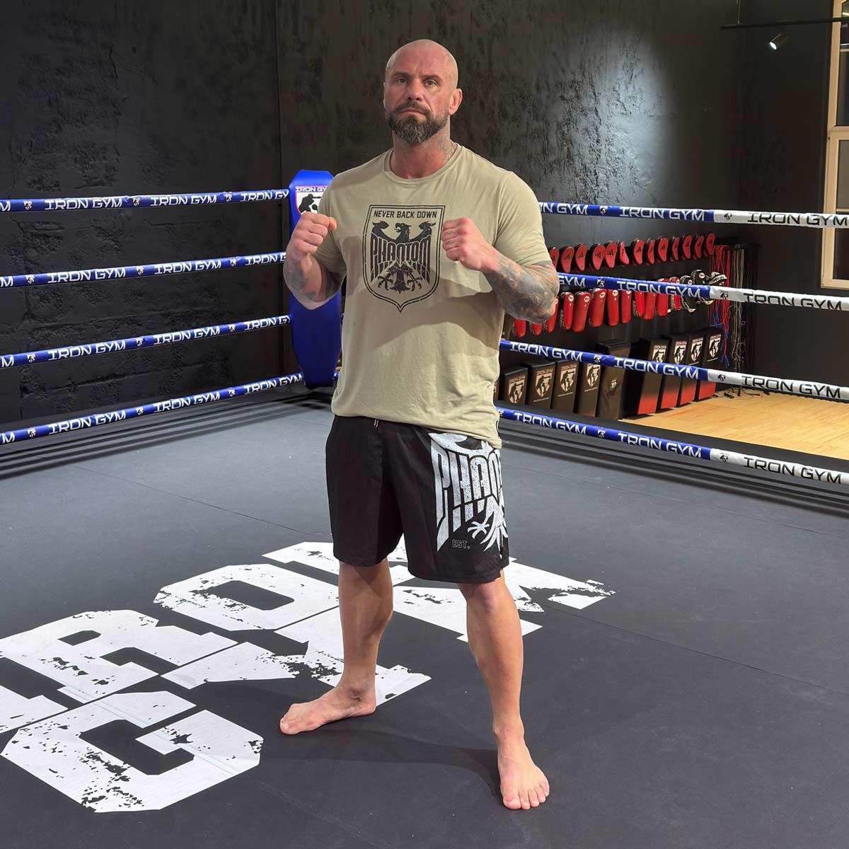 Phantom Athletics MMA Shorts EVO Germany Eagle - Zwart