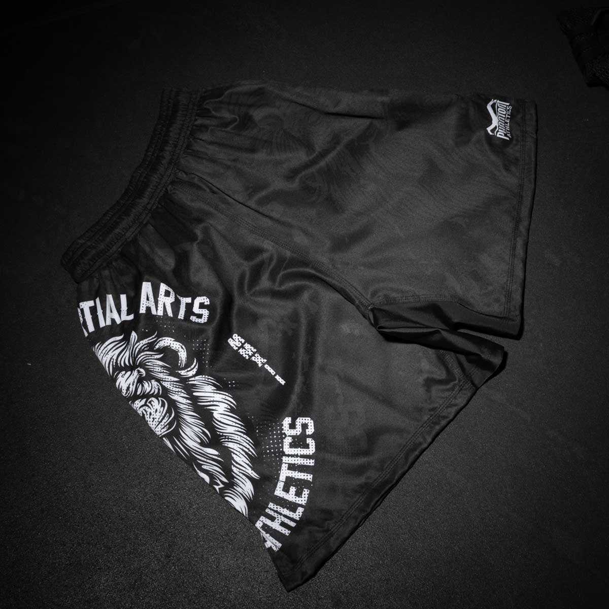 Phantom Athletics MMA Shorts EVO Lionheart - Zwart/Rood
