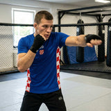 Phantom Athletics T-Shirt EVO+ Team Croatia - Blauw
