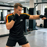 Phantom Athletics T-Shirt EVO+ Germany - Zwart/Rood/Goud